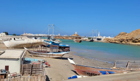 Velký okruh severní částí sultanátu Omán